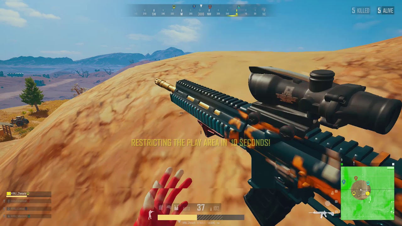 1v4 Evil Geniuses PUBG NA Pro League Qualifiers KRU Zhnark