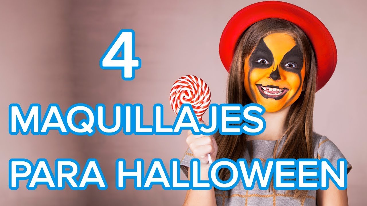4 maquillajes para Halloween | Maquillajes para tus hijos🎃🧙🏻