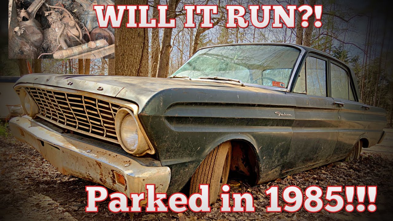 FORGOTTEN Ford Falcon Rescue! Will it Run After 38 Years Sitting?