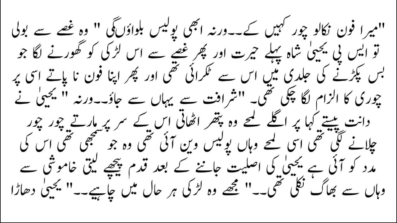 Urdu Novel 