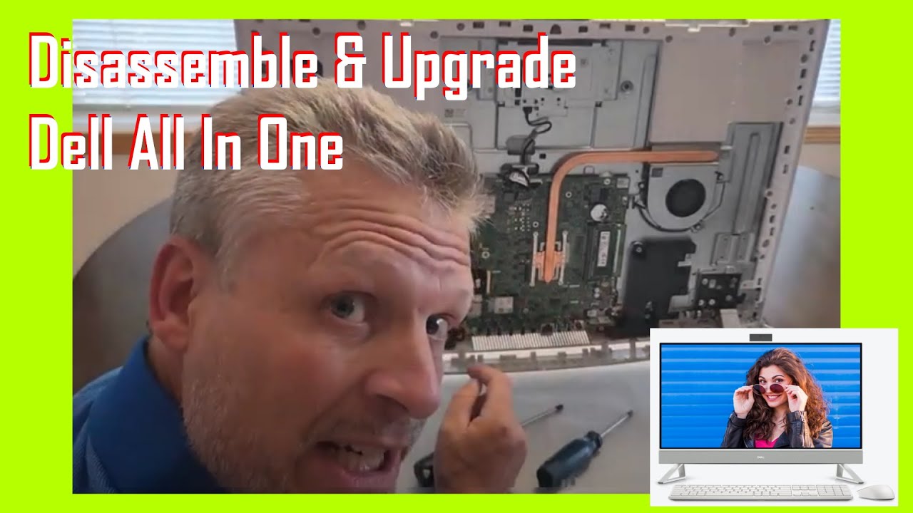 Dell Inspiron 7710 All in One: Disassembly Memory Hard Drive SSD Upgrade