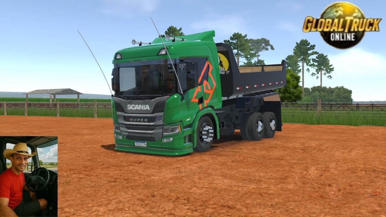 Global Truck Online  x GTA RP  x JOGOS AO VIVO  jogo de caminhão