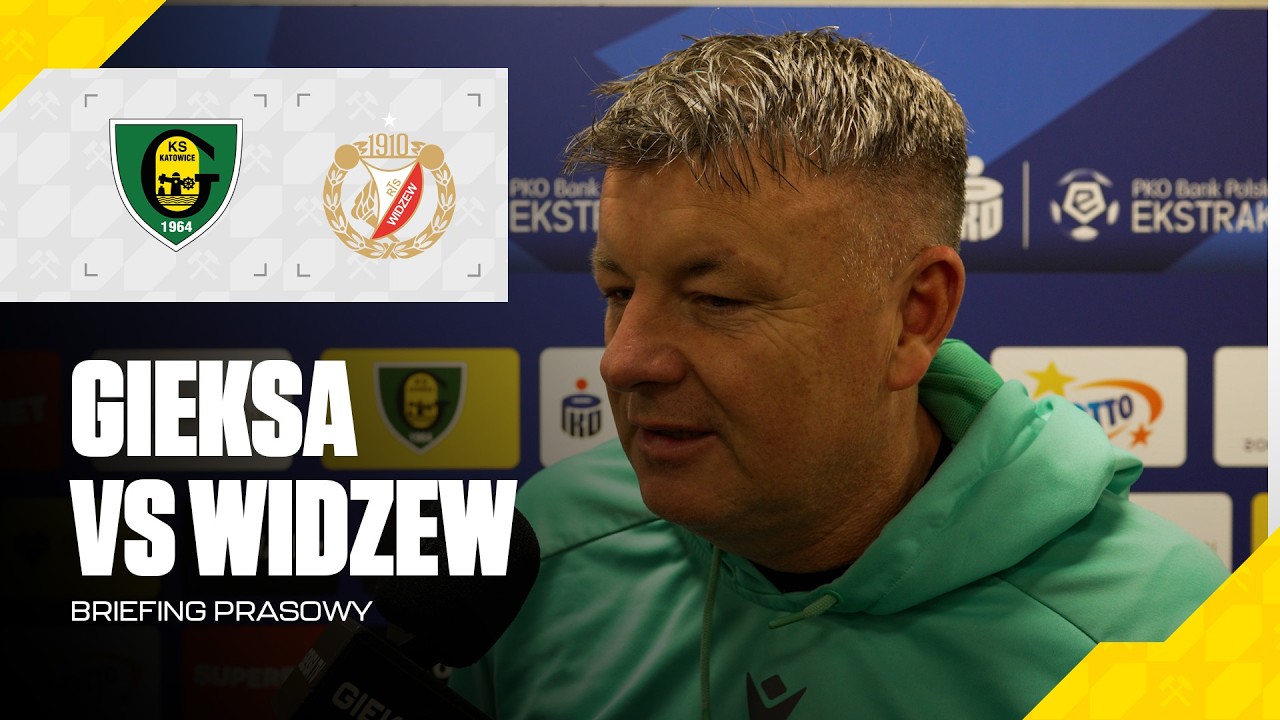 Briefing prasowy przed meczem GKS Katowice - Widzew Łódź (06.02.2026)