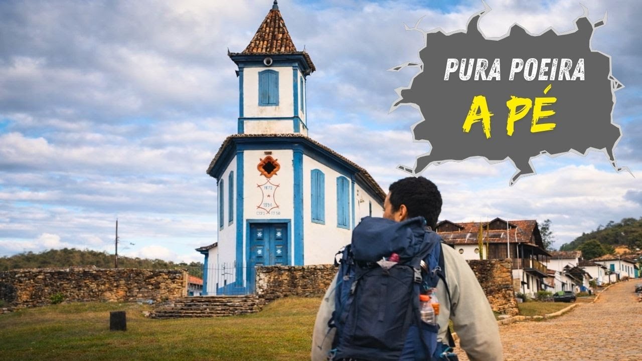 caminhando de Serro até Conceição do mato dentro pela estrada real