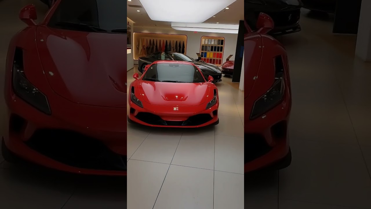Ferrari F8 Tributo in Classic Racing Red Looks Amazing #shorts #short #car #cars