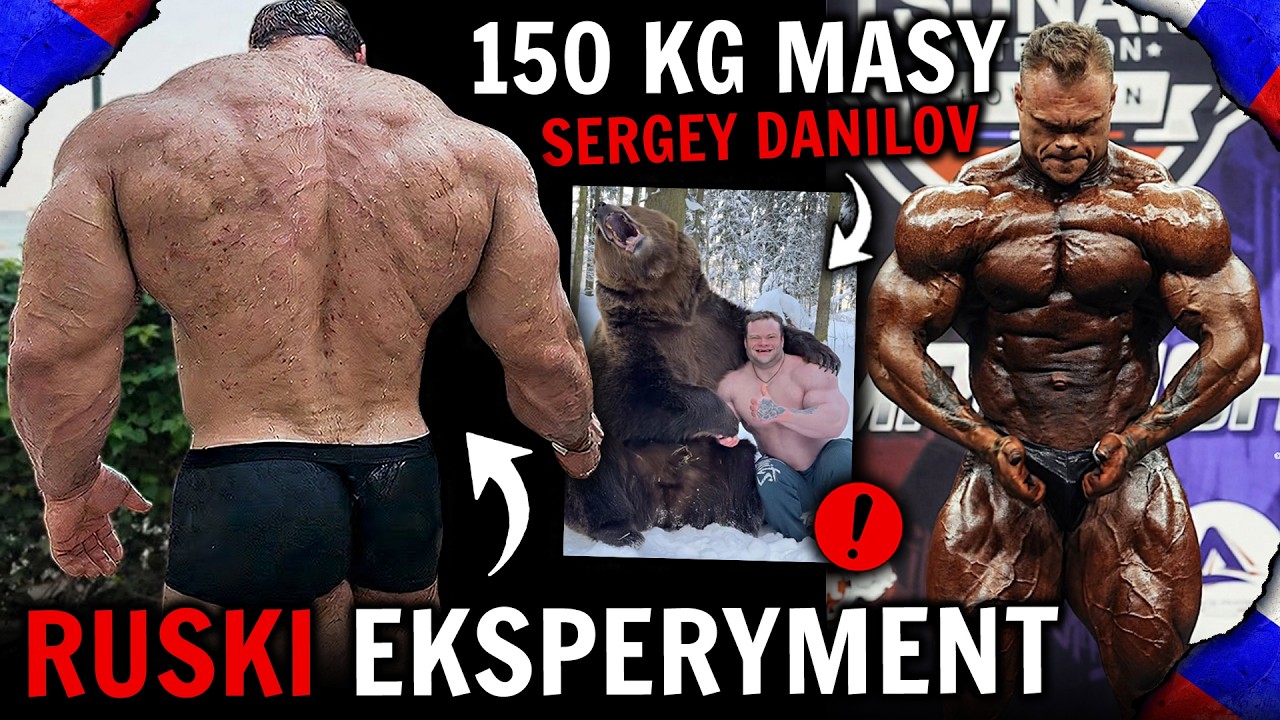 Zjada 1KG WĘGLI DZIENNIE i rośnie jak MUTANT &ndash; Rosyjski eksperyment kulturystyczny.