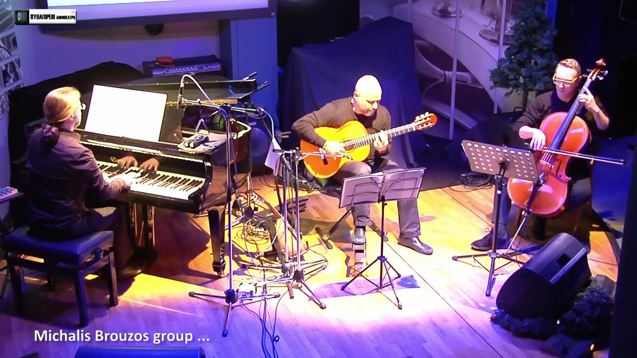 Hush - Michalis Brouzos trio live at Pithagorio amphitheater (4/12/21)