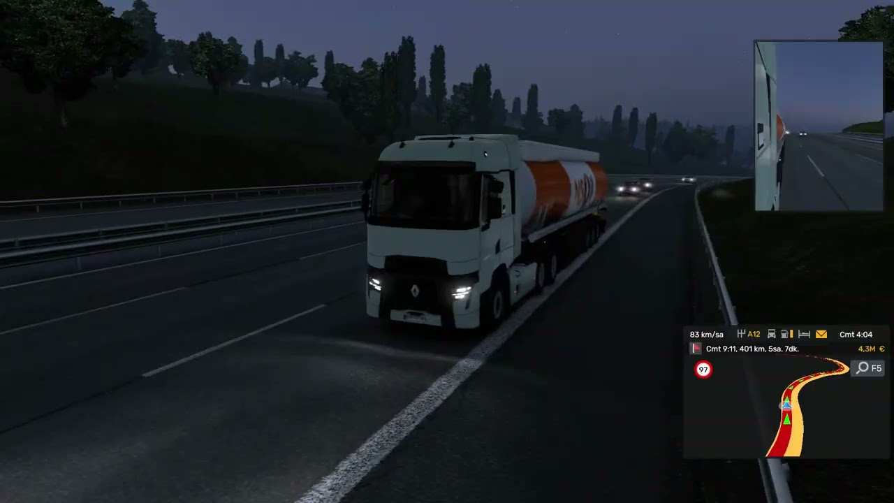 HAMZA. FURKAN. YAŞAR. ETS2. 224. VİDEO.  BUGÜN.  SABAH.  KALKTIM.  VE.  YÜRÜYÜŞE.  GİTTİM. TERLEDİM.