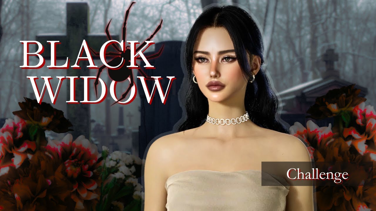 inZOI: The Black Widow Challenge Begins 💀| Inzoi Spooky Season Chaos