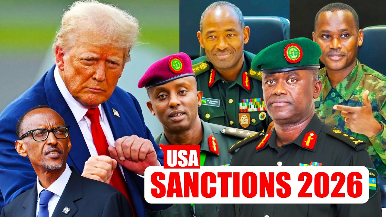 Hot News: Trump to Topple Rwandan Dictator, Imposes Heavy Sanctions on Top RDF Officials Behind M23