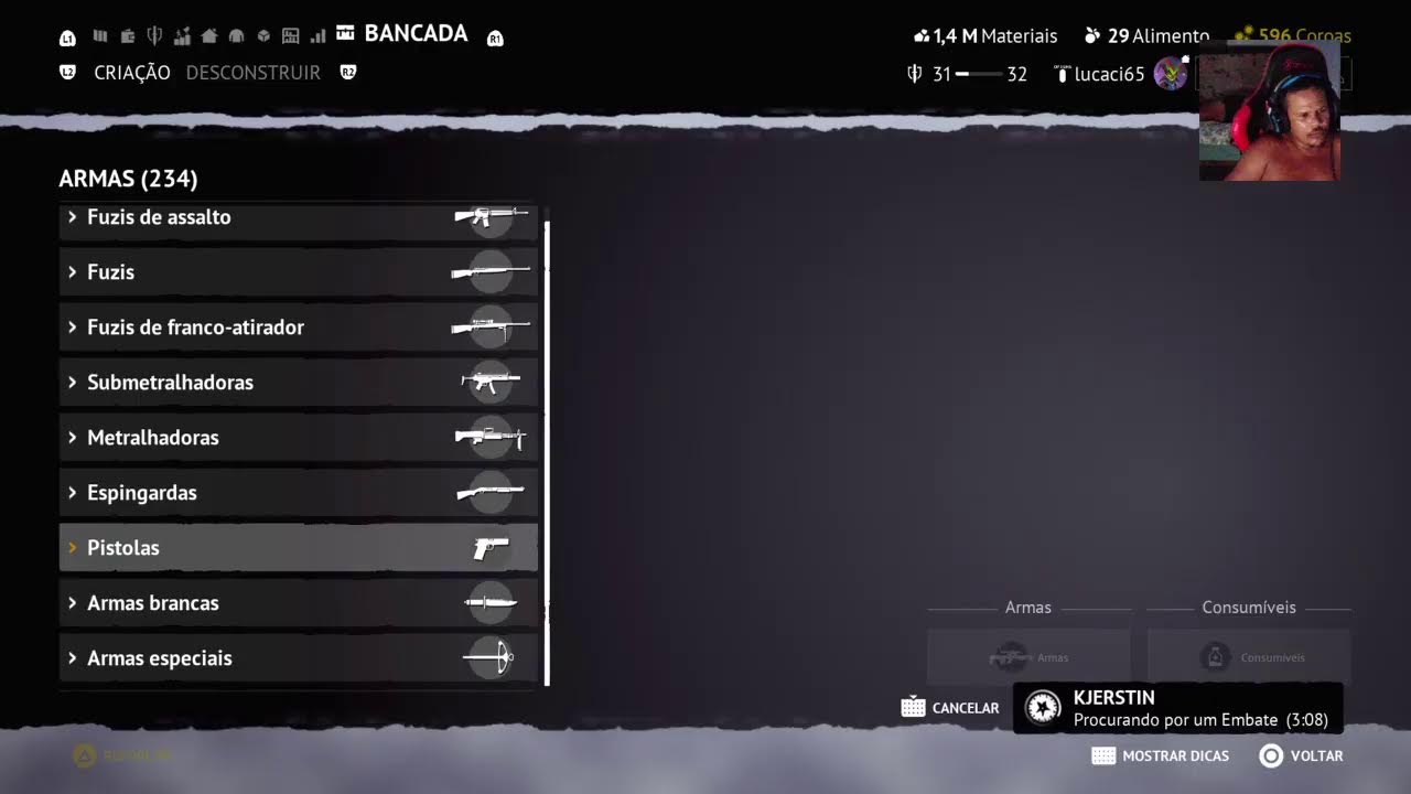 jogando vigor no ps4   escreva se no canal pra da uma fotalecida no canal #lucianogomesdacilva