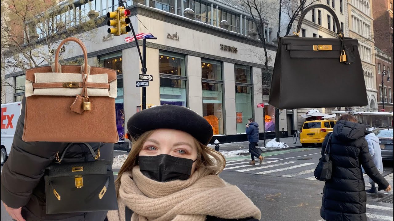 Мой опыт покупок Hermes — попытка купить Birkin или Kelly в Нью-Йорке + видеоблог о шопинге Herme...