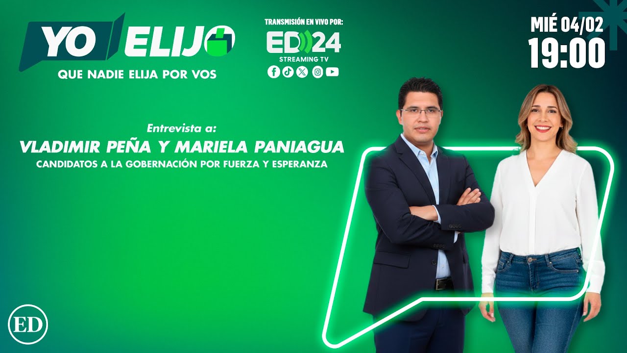 Yo Elijo | Elecciones Subnacionales: Vladimir Peña y Mariela Paniagua