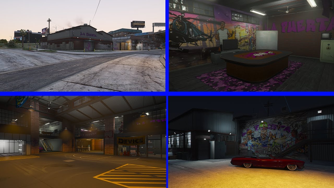 [MLO] Gang Compound La Puerta GTA V | FIVEM