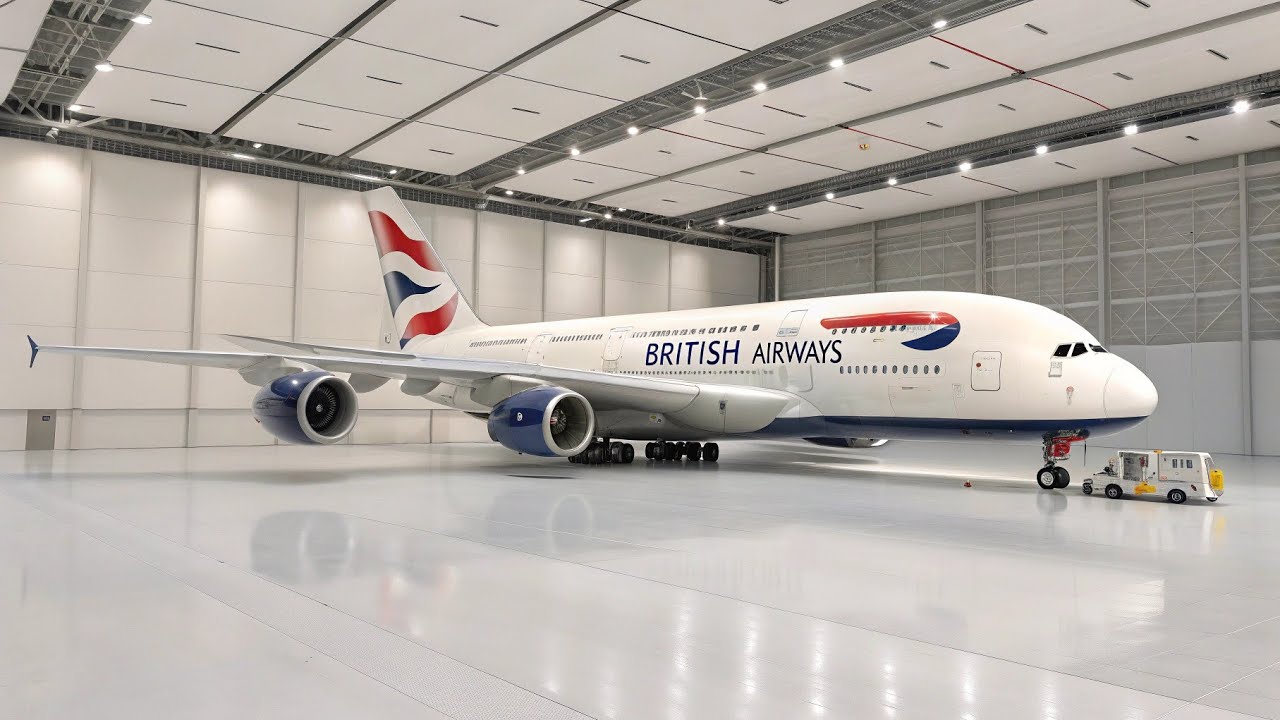 British Airline’s New Airbus A380 | World’s Largest Passenger Jet