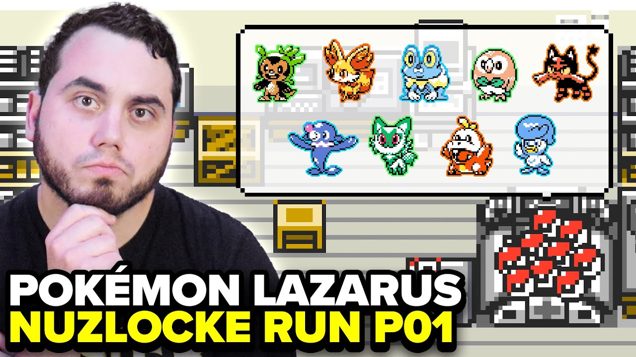 My RETURN to Streaming! Pokemon Lazarus Nuzlocke P01