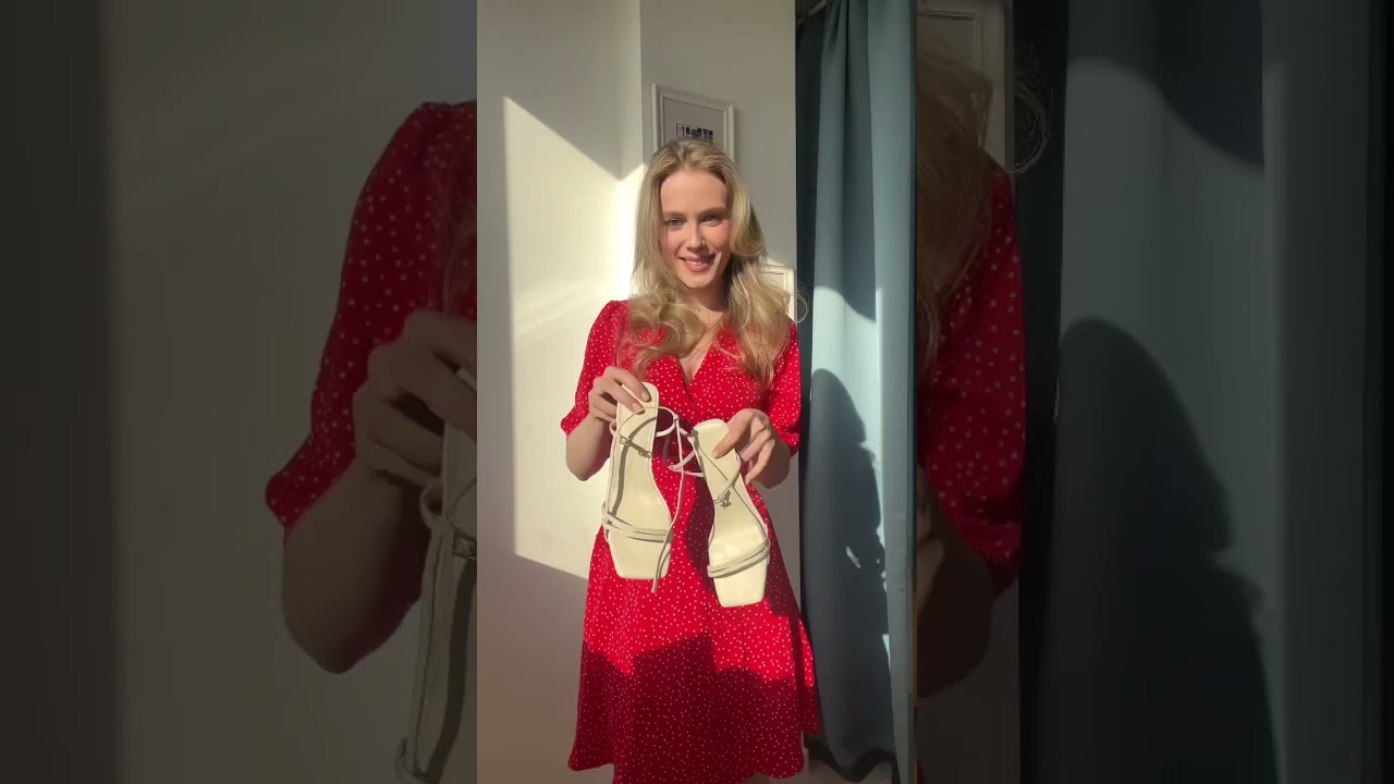 Летняя коллекция Tra Noi❤️‍🔥 Платье на запаха в горох, артикул на WB: 165386717