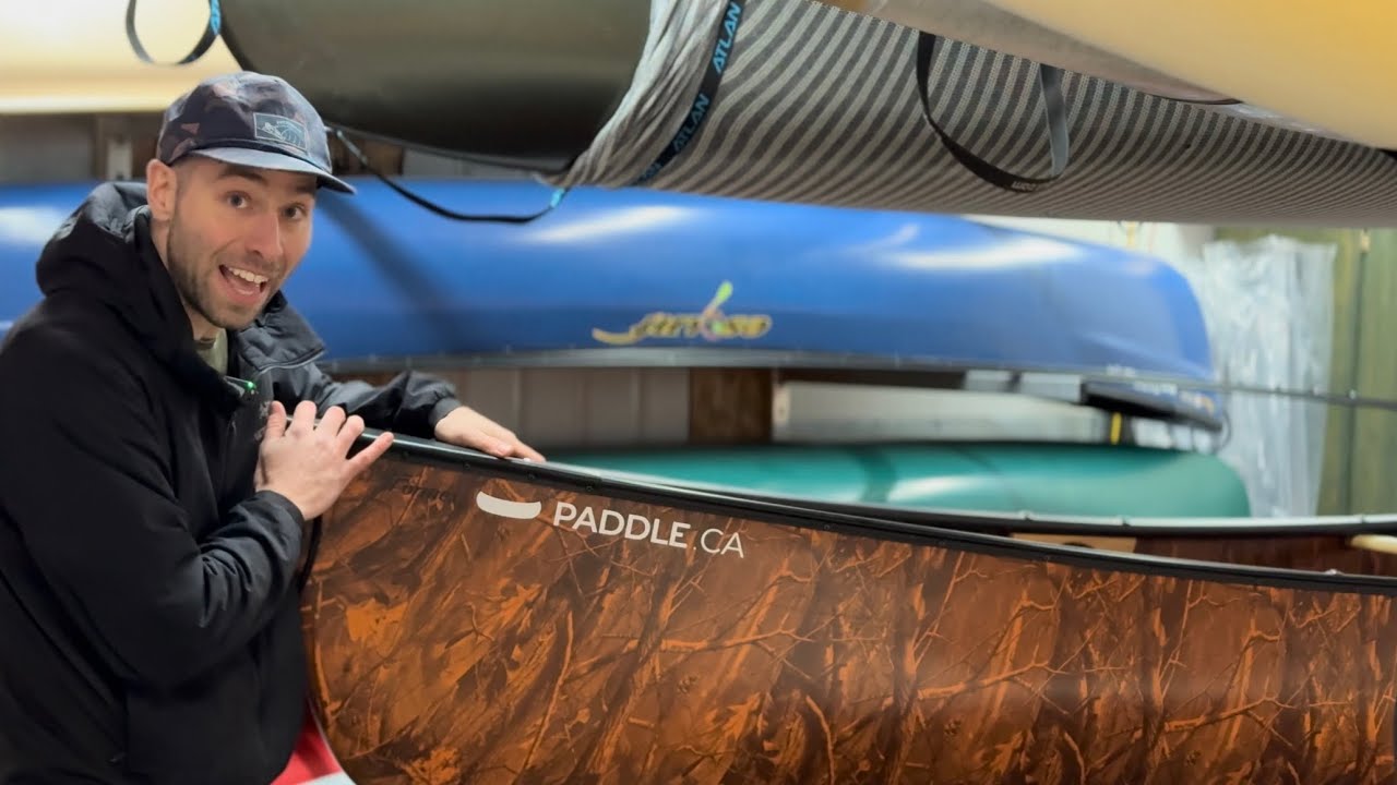 NEW 2024 CANOE: Esquif Pocket Canyon [Mango Camo]