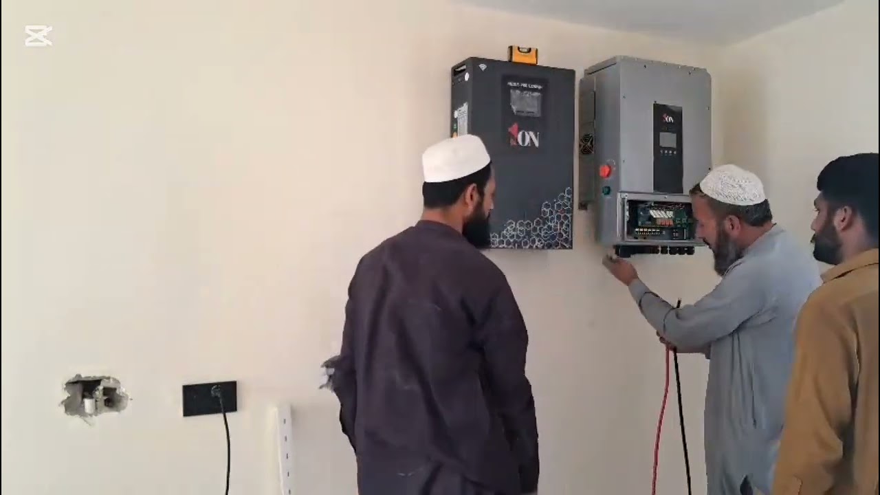 16 kilowatt Solar Project at DHA Peshawar/ Homage 10kw & 1ON inverters #solarenergy #solarsystem