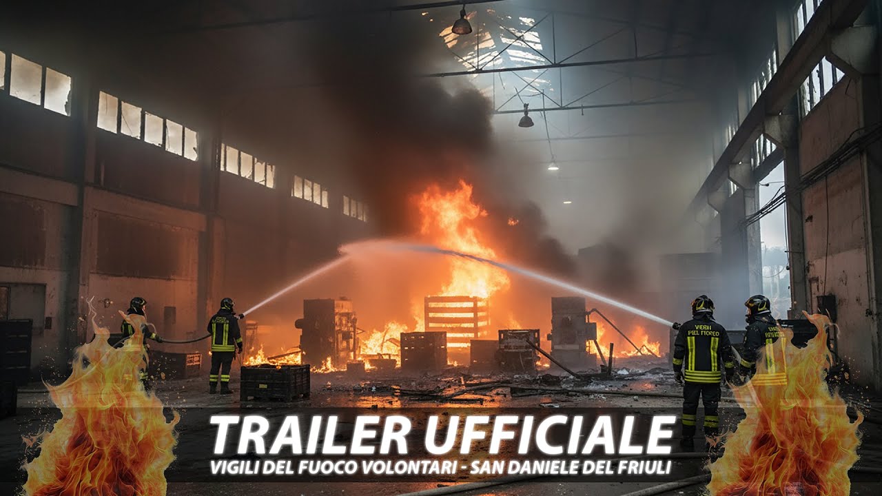 Trailer Documentario | Vigili del Fuoco Volontari San Daniele del Friuli 🚒🧑‍🚒