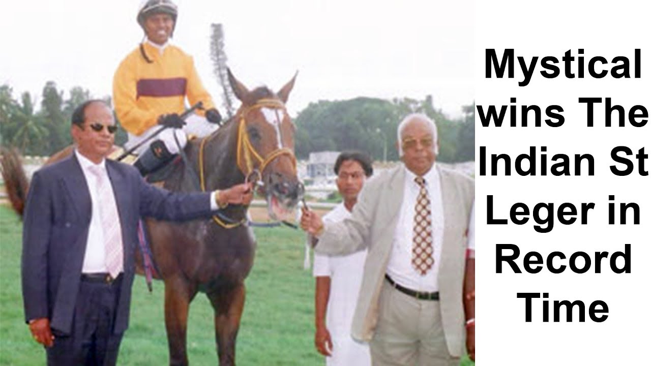 Record Time Mystical with B Prakash up wins The Indian St Leger 2006