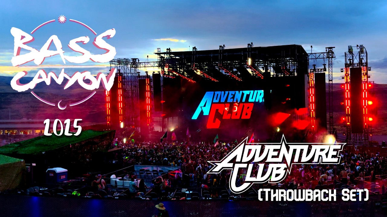 Adventure Club (Throwback Set) | Bass Canyon 2025 | Full Set | 4K60 HDR HQ Audio