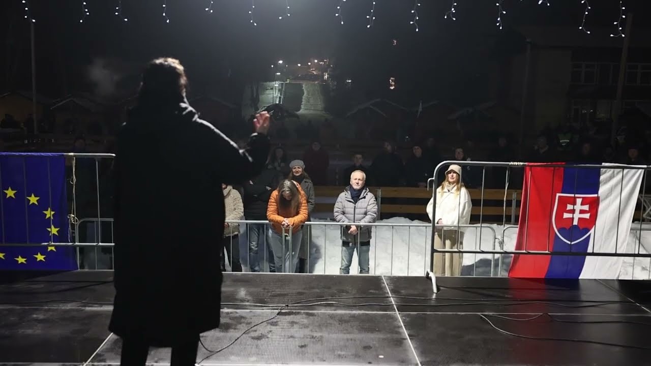 Protest Spolu za demokraciu, Čadca, 16. 1. 2026