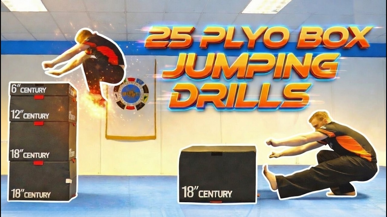 25 Plyometric Box Jumping Drills | Increase Your Jump