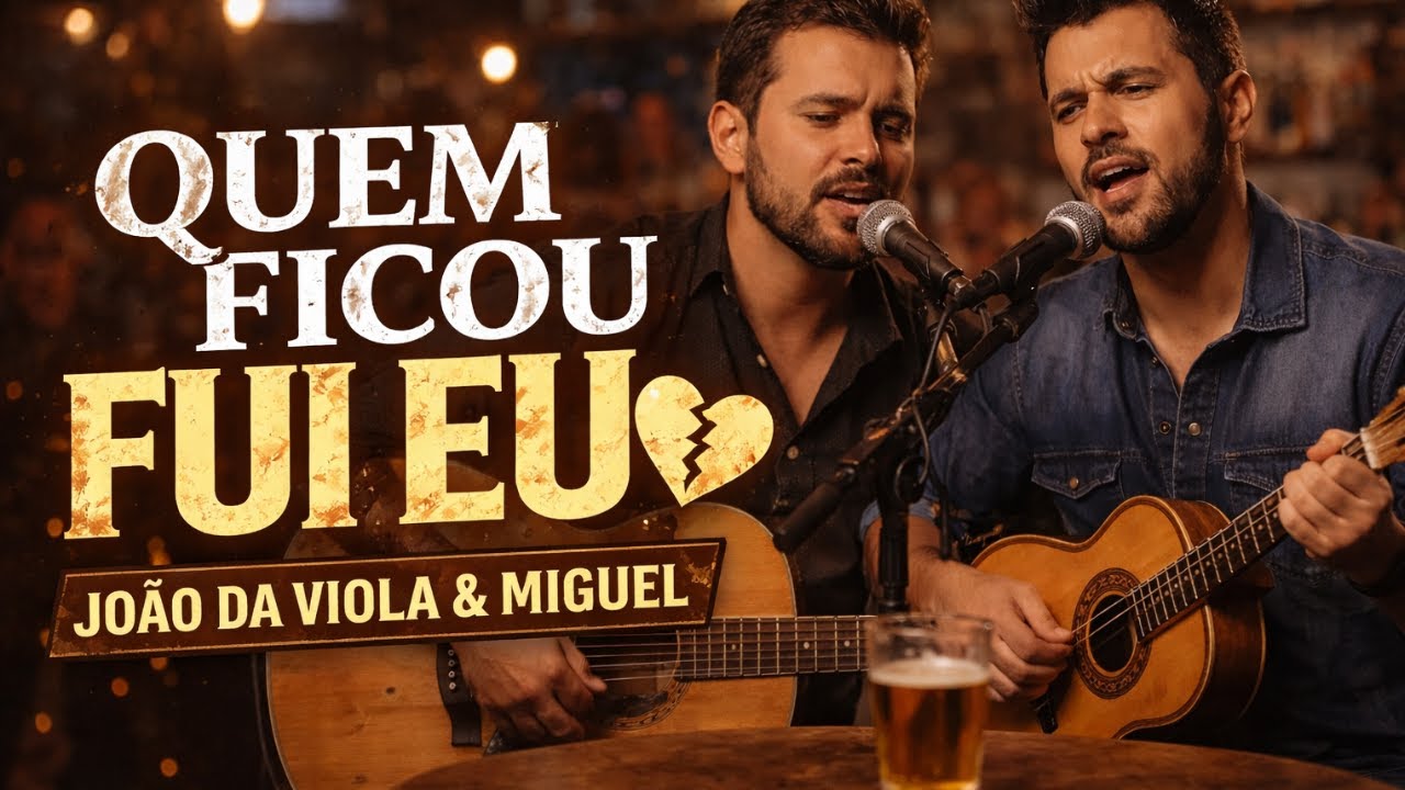 QUEM FICOU FUI EU 🍺🎻 | João da Viola & Miguel | Modão de Bar Que Dói