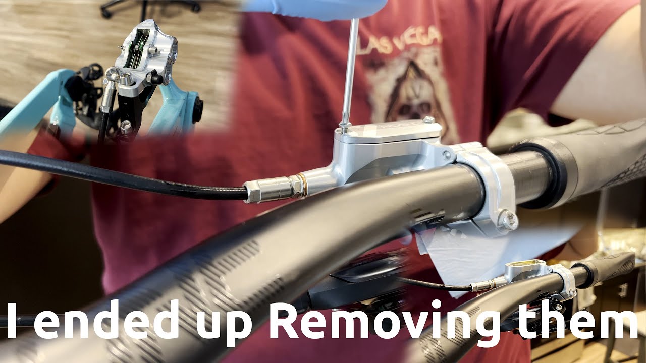 Installing Hope Tech 4 E4 Brakes on my Mountain Bike
