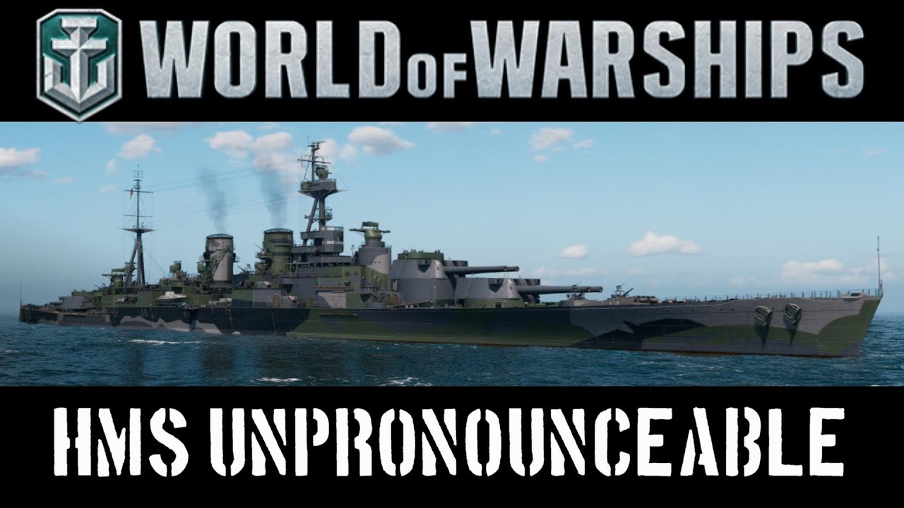 World of Warships - HMS Unpronounceable