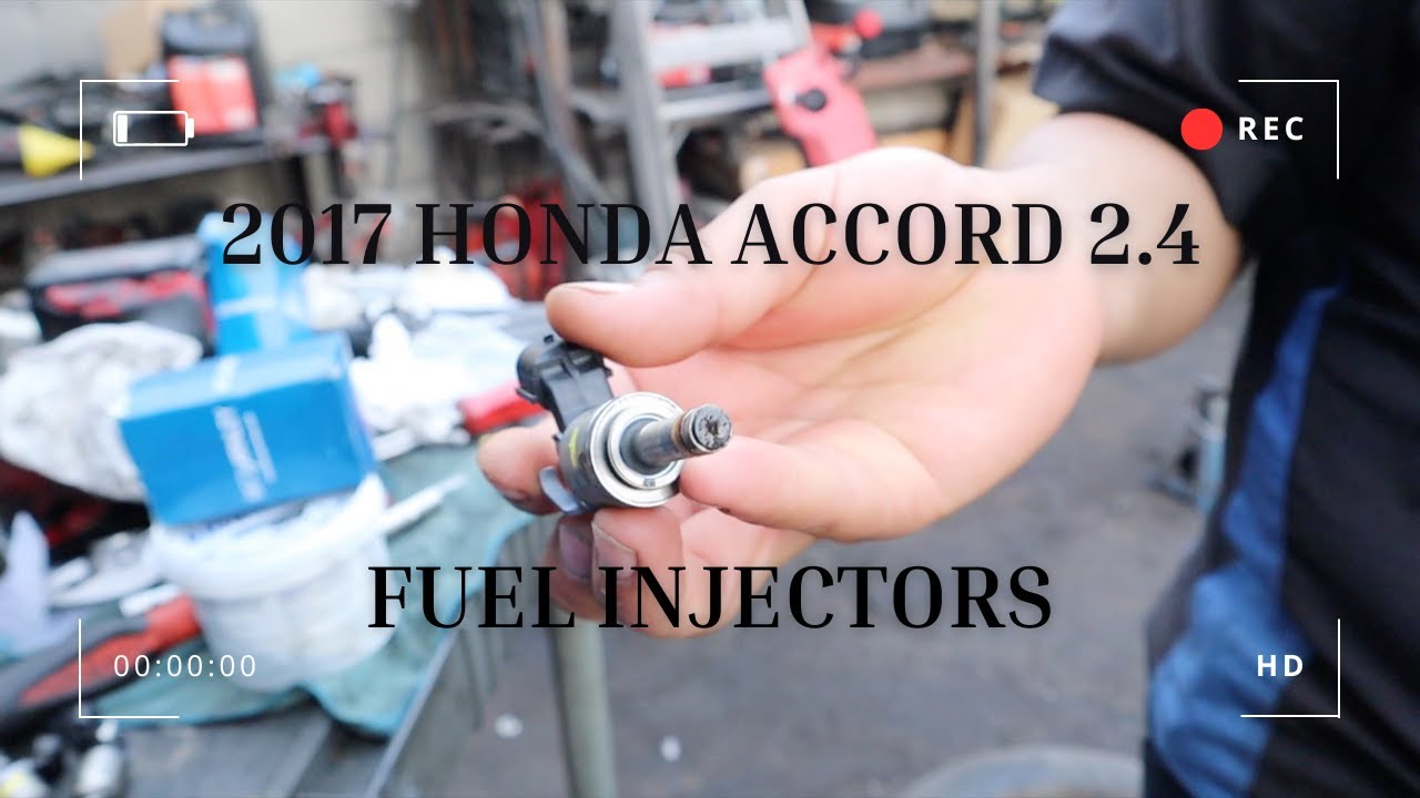 2017 Honda Accord 2.4 Fuel Injectors