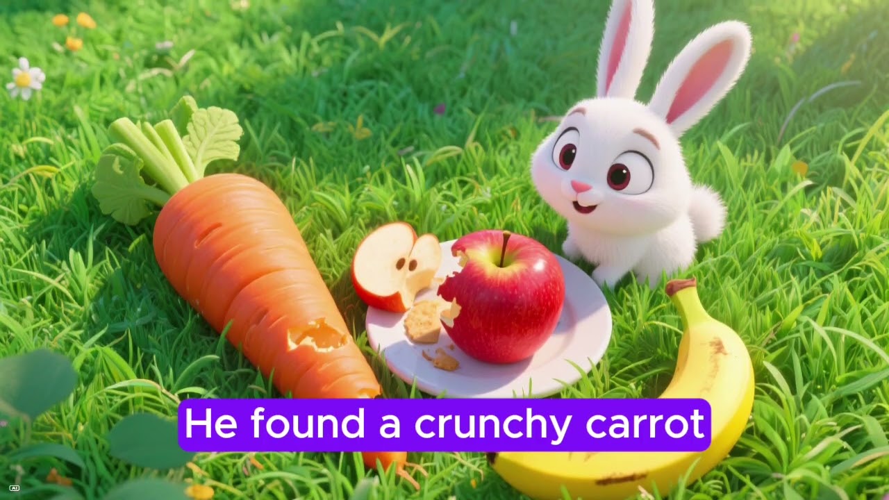 Learn English with Mochi the Bunny | Level A1 Story: Mochi’s Breakfast