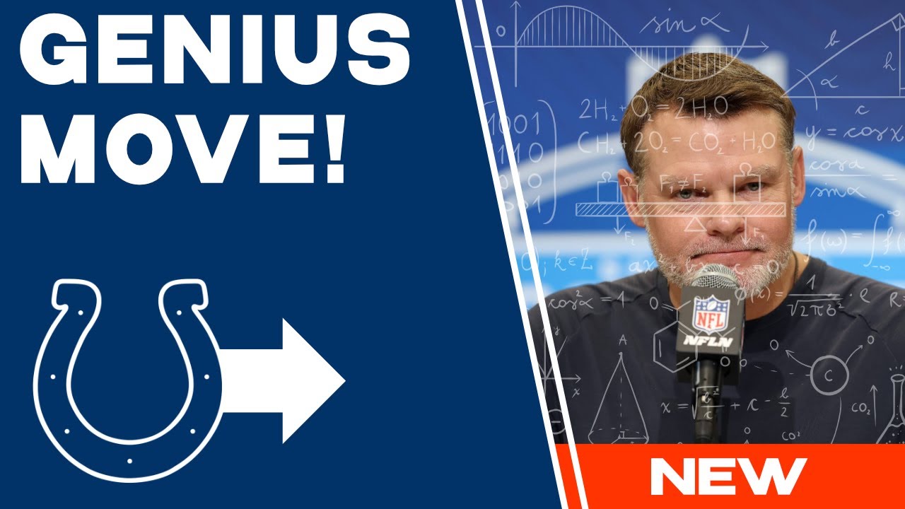 The Indianapolis Colts Master Plan Revealed Fixing Their Biggest Weakness!