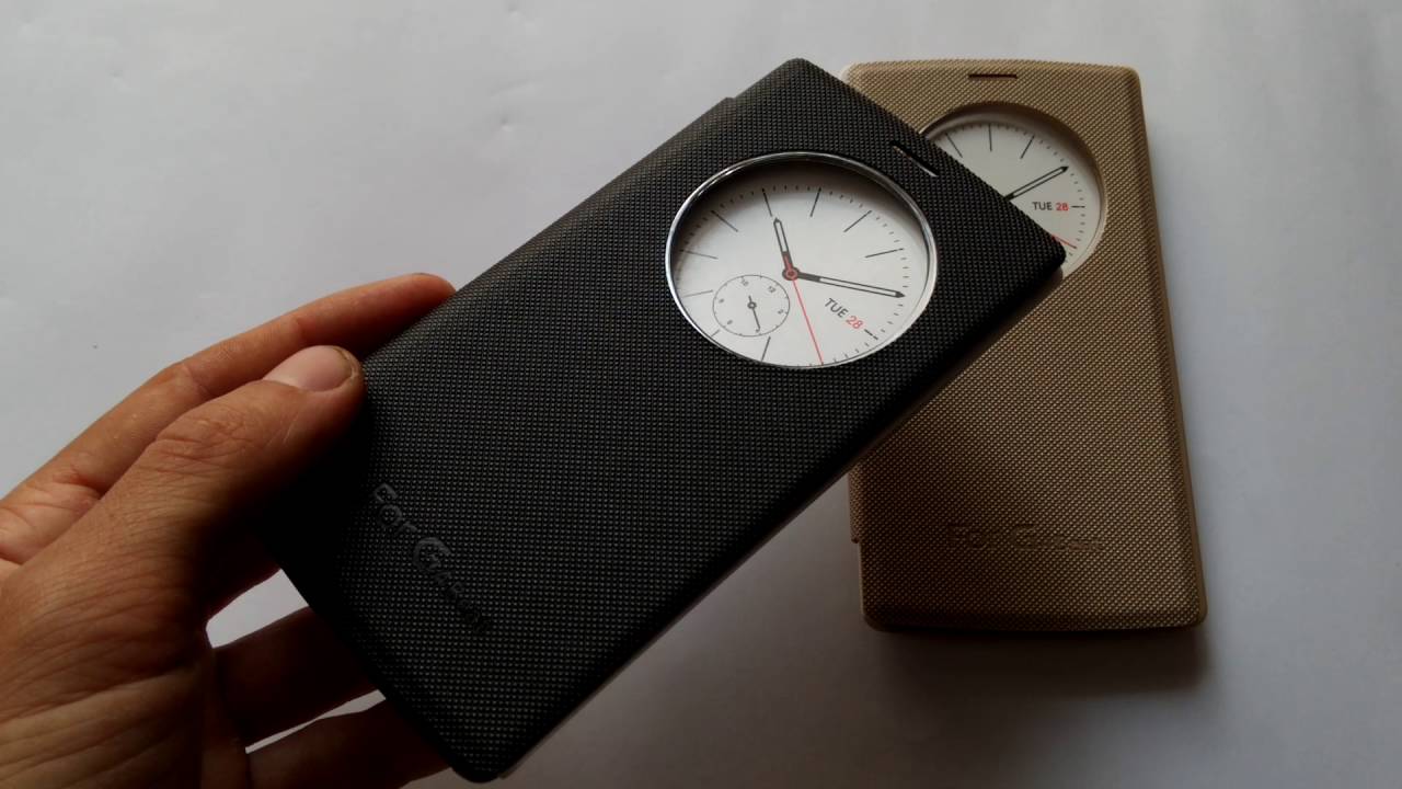 ЭКСПРЕСС ОБЗОР: Чехол-книжка Quick Circle для смартфона LG G4s H734