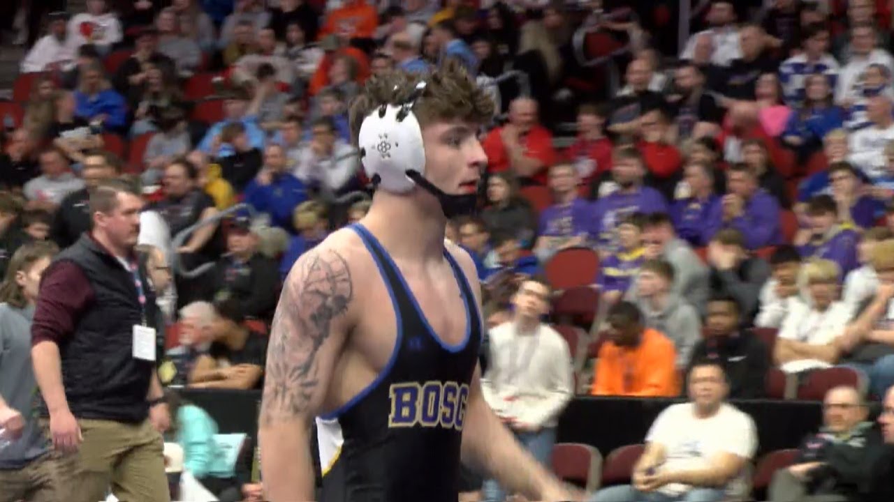 Class 1A state wrestling, day one