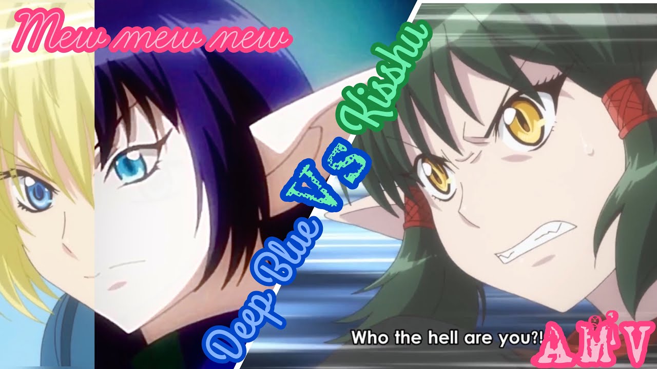 MEW MEW NEW ★ Kisshu /VS/ Blue Knight x Deep Blue ☆Battle Scars !