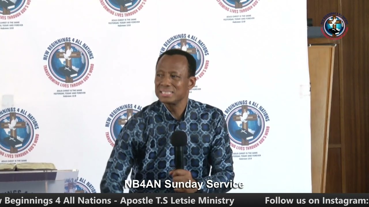 NB4AN Sunday Service With Apostle T.S Letsie - 25 January 2026