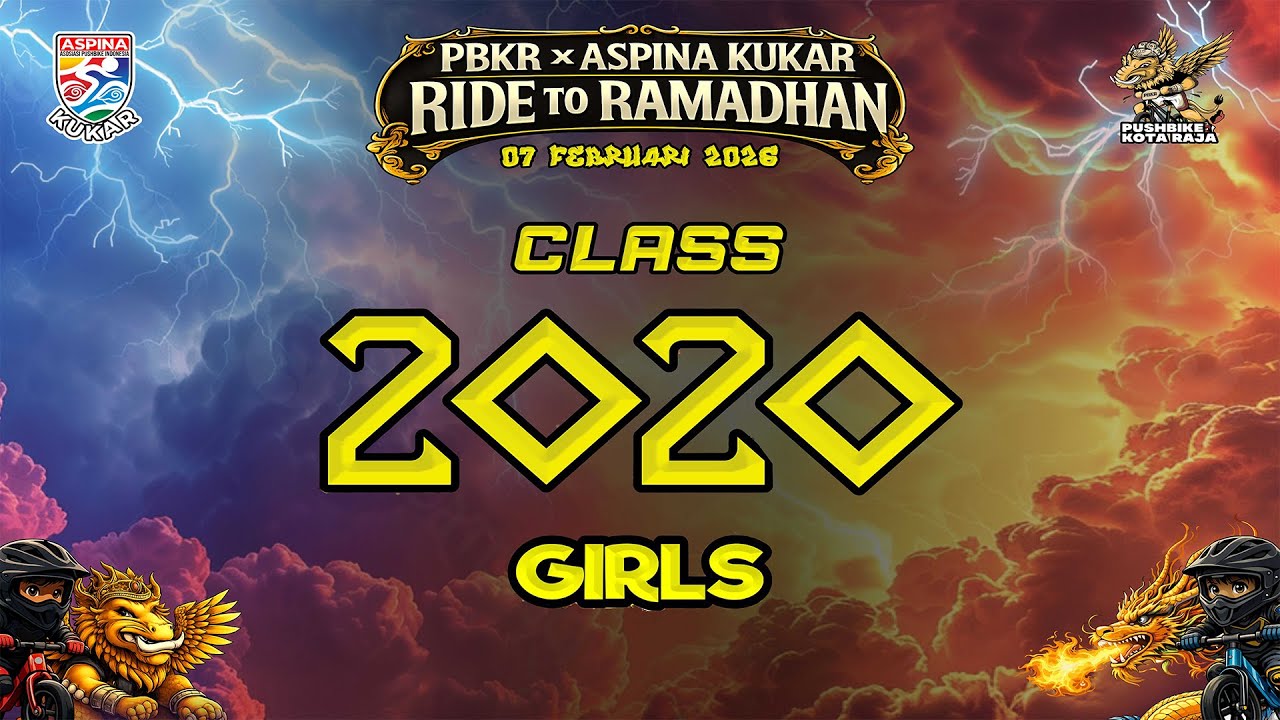 PBKR PUSHBIKE KOTA RAJA | Class 2020 Girls