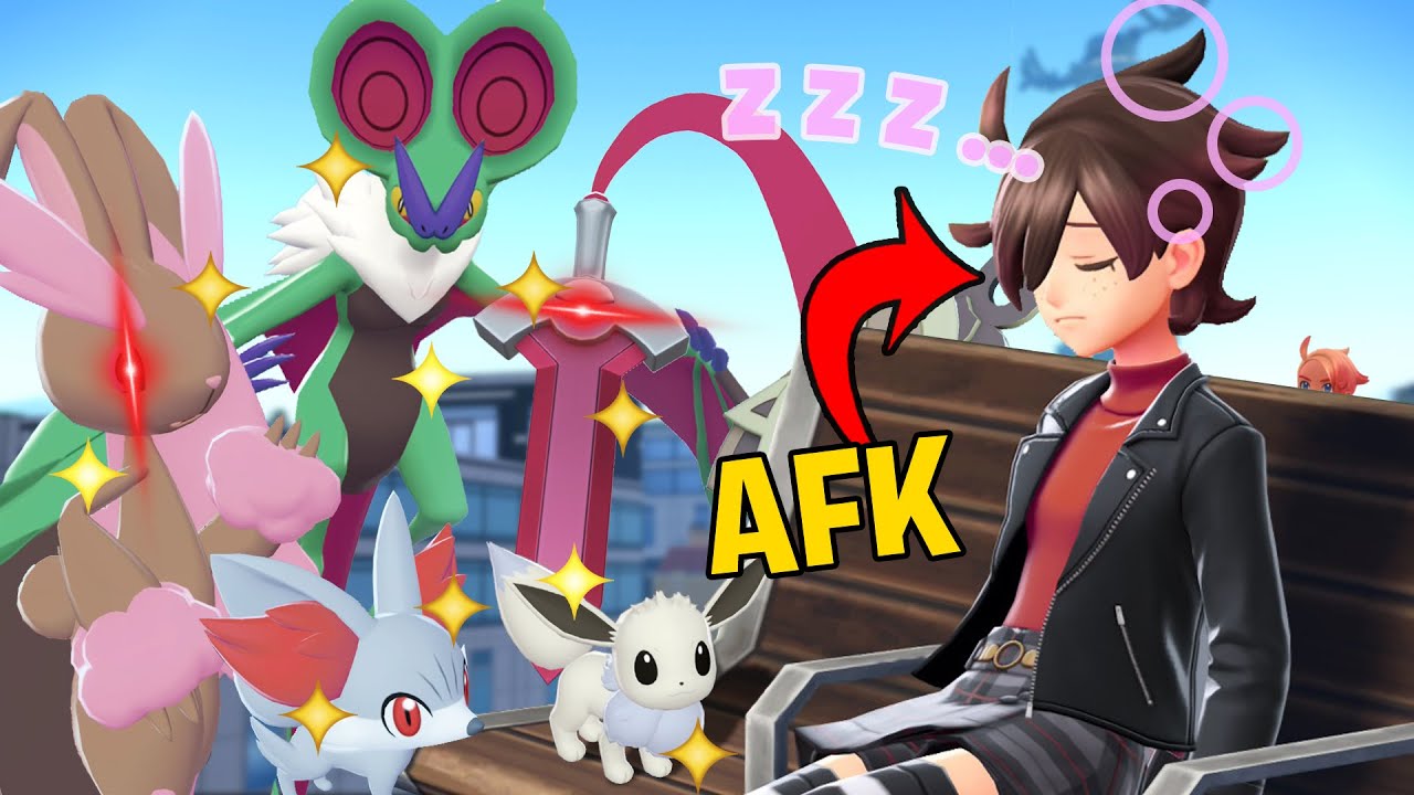Is Shiny Hunting PAY TO WIN in Pokemon Legends Z-A?!?! (AFK Shiny Hunting)