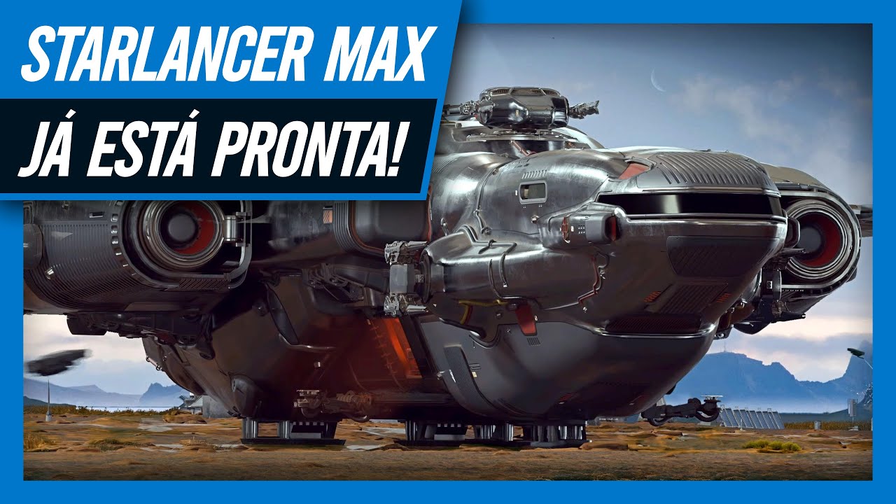 😲 React: Starlancer MAX está PRONTA! Conferindo o INTERIOR da NOVA nave da MISC