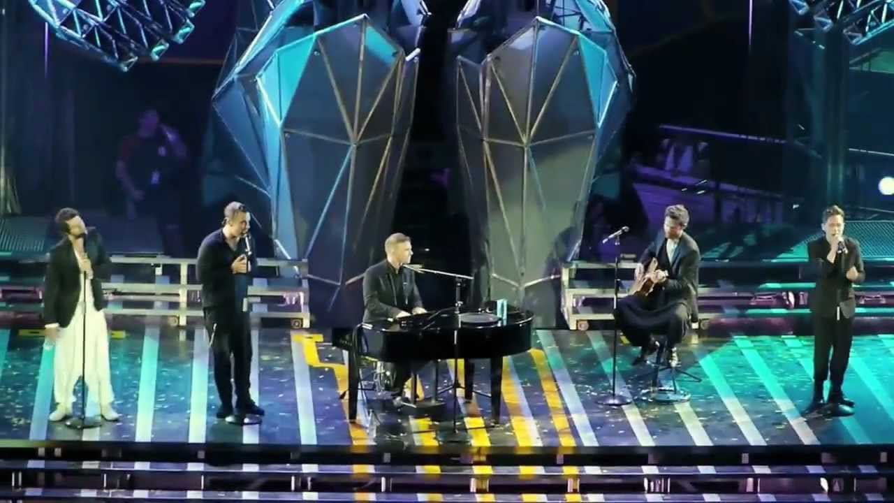 TAKE THAT San Siro Progress Live Tour Milan 12-07-2011 HD
