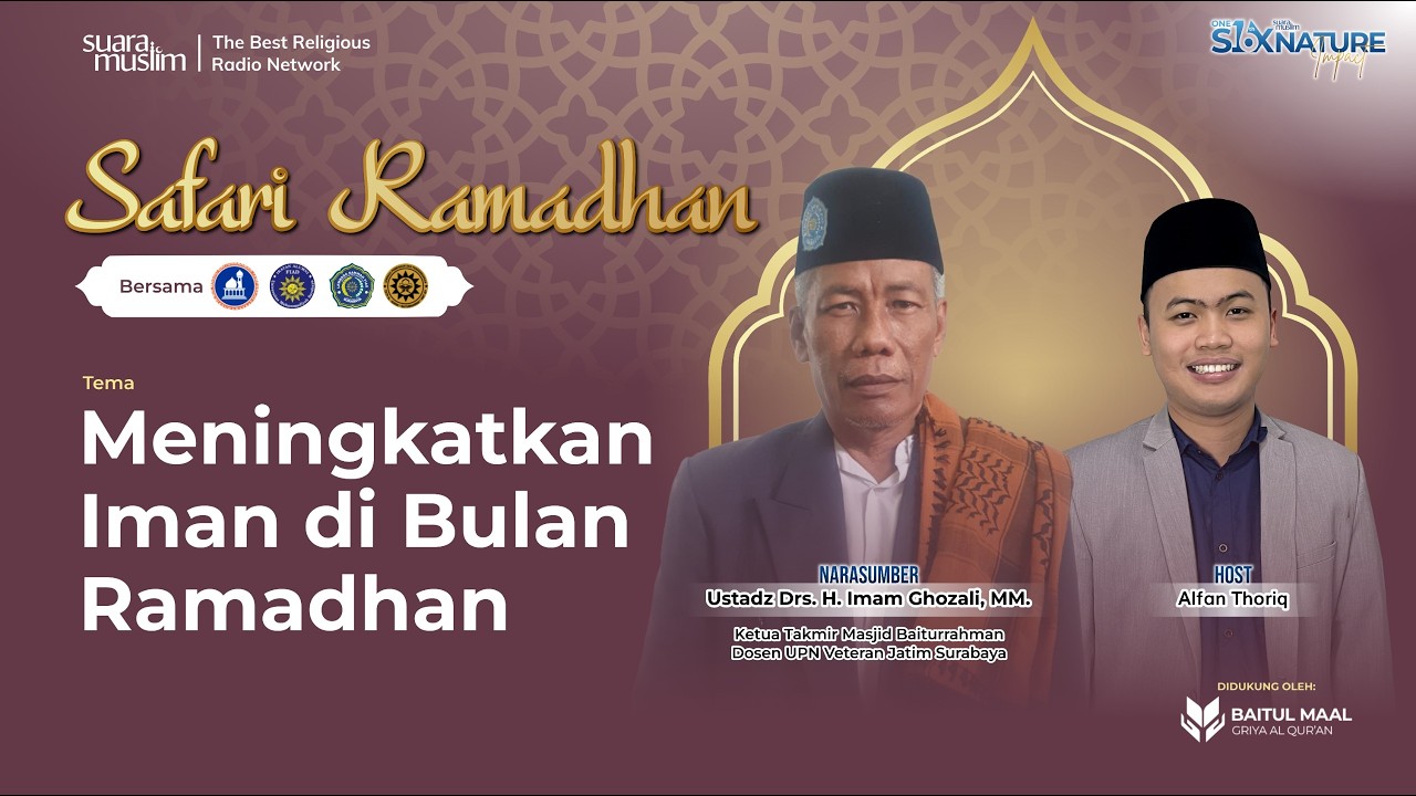 Meningkatkan Iman di Bulan Ramadhan - Masjid Baiturrahman | Safari Ramadhan 2026