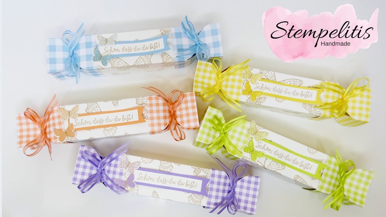 Knallbonbon selbstgemacht und frühlingsfrisch mit Stampin' Up! von Stempelitis