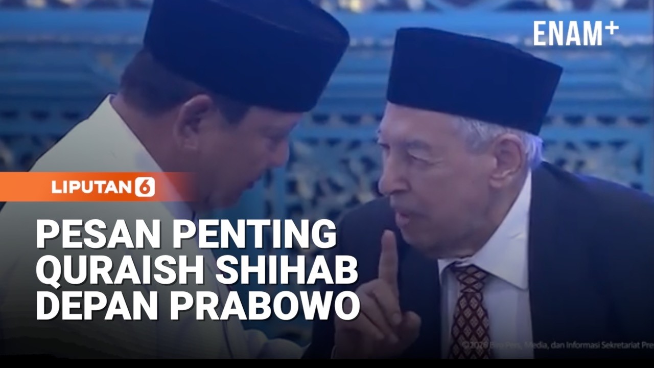 Pesan Penting Quraish Shihab Depan Presiden Prabowo | Liputan6
