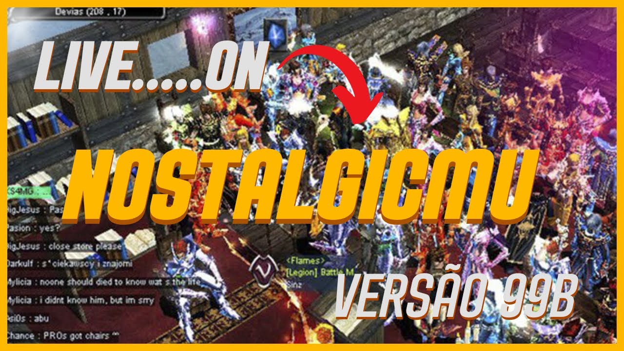🚀 DO ZERO AO LENDÁRIO! | NostalgicMU 99b AO VIVO