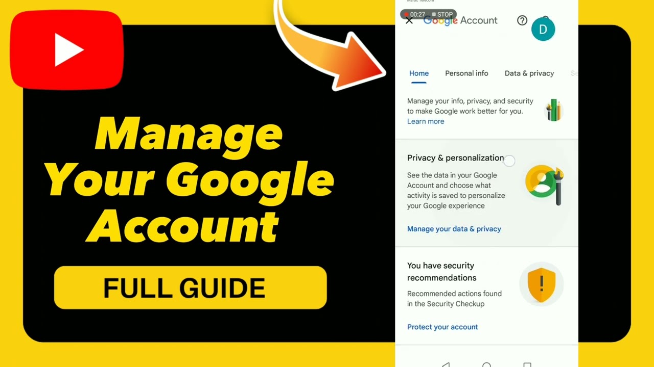 How to Manage Your Google Account on YouTube