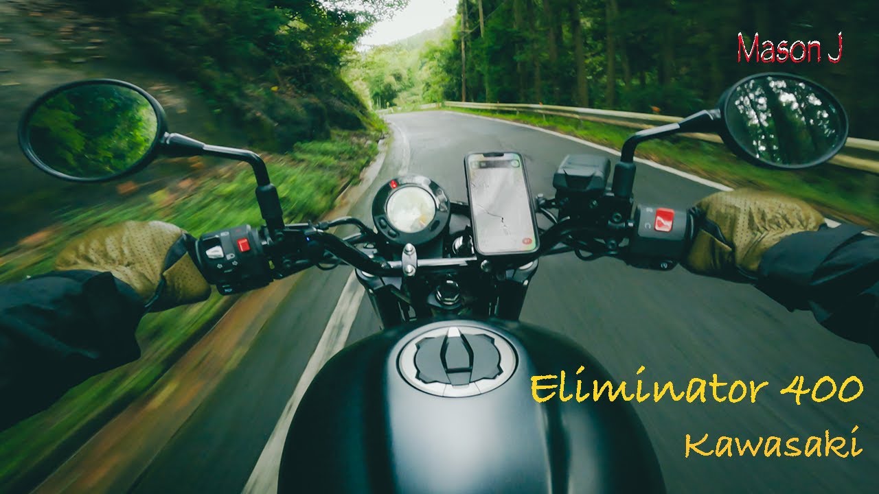 エリミネーターでMotovlog #21 | 道の駅で食を満喫｜Kawasaki Eliminator 400