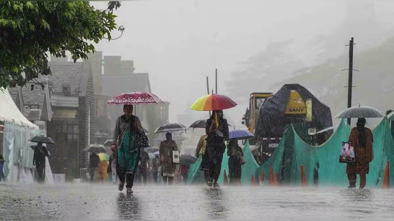 Shimla: Former CM Thakur visits rain, flood-hit areas