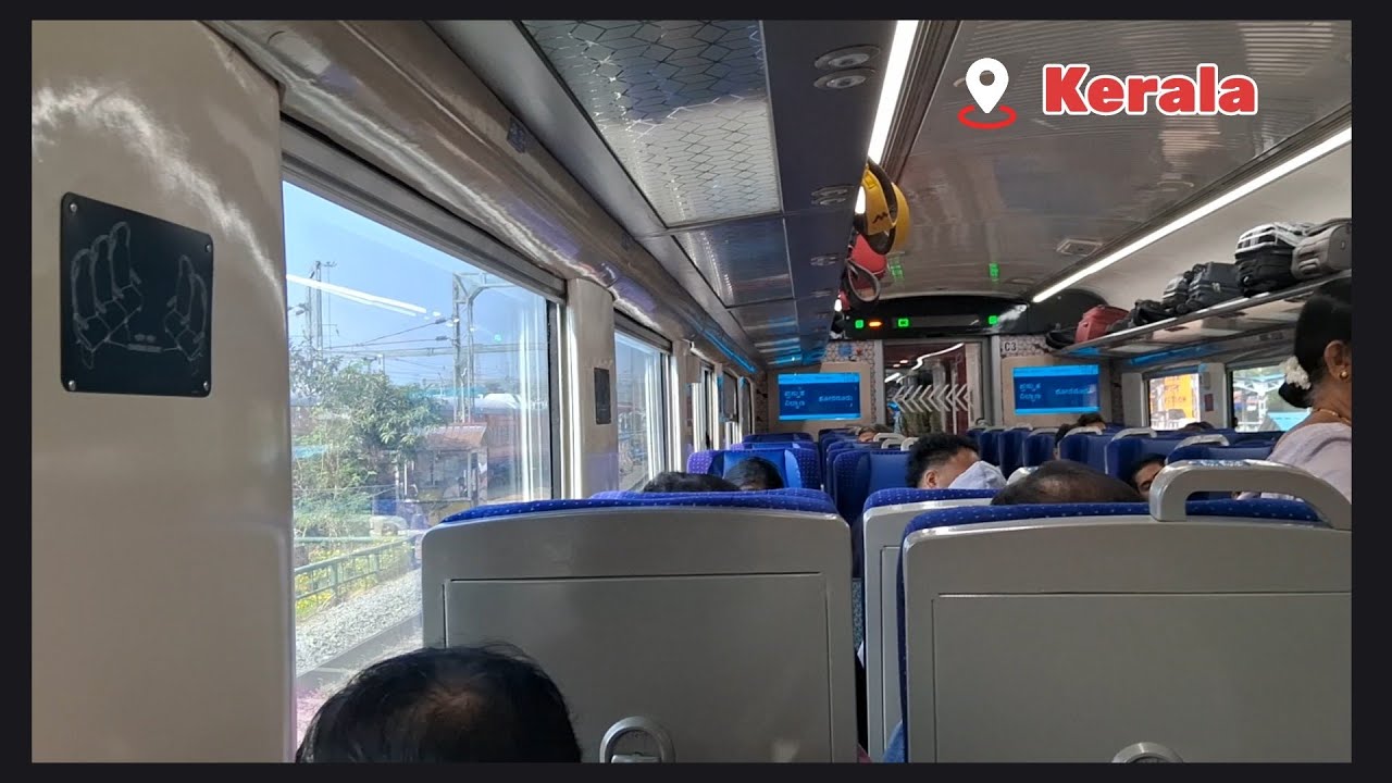 Mangalore to Trivandrum Vande Bharath 20631 | Train  Journey | MAQ TVC VB EXP Train